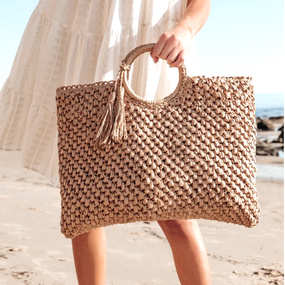 Straw Handbag - Picture 7 of 10
